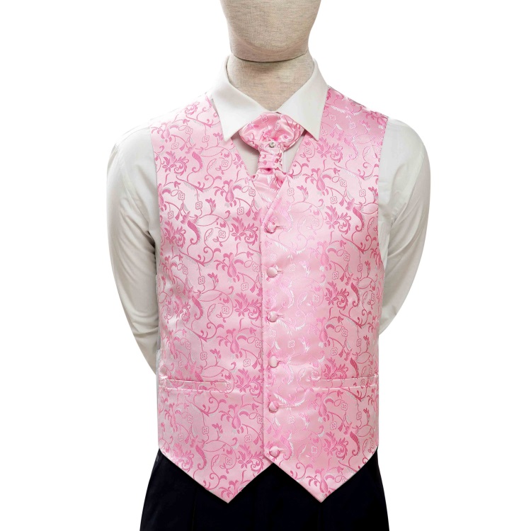 粉色男士工作服馬甲