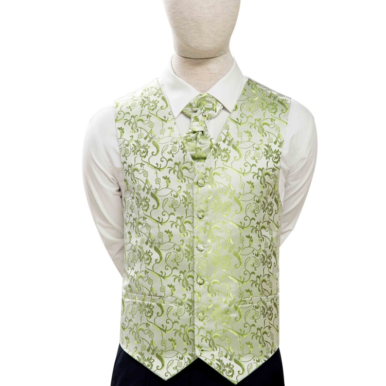 淡綠色工作服馬甲